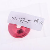Maxbell Maxbell Aluminum Alloy Bicycle Threadless Stem Headset Top Cap Cover Red Scorpion