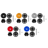 Maxbell Maxbell Bike Stem Headset Top Cap Stopwatch Mount for Garmin Cateye Bryton Red