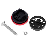Maxbell Maxbell Bike Stem Headset Top Cap Stopwatch Mount for Garmin Cateye Bryton Red