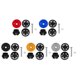 Maxbell Maxbell Bike Stem Headset Top Cap Stopwatch Mount for Garmin Cateye Bryton Red