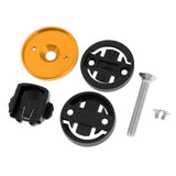 Maxbell Maxbell Bike Stem Headset Top Cap Stopwatch Mount for Garmin Cateye Bryton Gold
