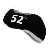 Maxbell Golf Club Iron Putter Headcover Head Cover Protector 52 Degree Black - Aladdin Shoppers