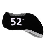 Maxbell Golf Club Iron Putter Headcover Head Cover Protector 52 Degree Black - Aladdin Shoppers