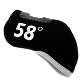 Maxbell Golf Club Iron Putter Headcover Head Cover Protector 58 Degree Black - Aladdin Shoppers