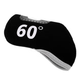 Maxbell Golf Club Iron Putter Headcover Head Cover Protector 60 Degree Black - Aladdin Shoppers