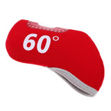 Maxbell Golf Club Iron Putter Headcover Head Cover Protector 60 Degree Red - Aladdin Shoppers