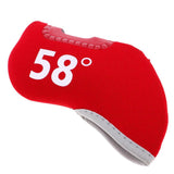 Maxbell Golf Club Iron Putter Headcover Head Cover Protector 58 Degree Red - Aladdin Shoppers