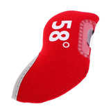 Maxbell Golf Club Iron Putter Headcover Head Cover Protector 58 Degree Red - Aladdin Shoppers