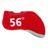 Maxbell Golf Club Iron Putter Headcover Head Cover Protector 56 Degree Red - Aladdin Shoppers