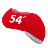 Maxbell Golf Club Iron Putter Headcover Head Cover Protector 54 Degree Red - Aladdin Shoppers