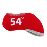 Maxbell Golf Club Iron Putter Headcover Head Cover Protector 54 Degree Red - Aladdin Shoppers