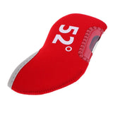 Maxbell Golf Club Iron Putter Headcover Head Cover Protector 52 Degree Red - Aladdin Shoppers