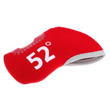 Maxbell Golf Club Iron Putter Headcover Head Cover Protector 52 Degree Red - Aladdin Shoppers