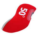 Maxbell Golf Club Iron Putter Headcover Head Cover Protector 50 Degree Red - Aladdin Shoppers