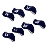 Maxbell Golf Club Iron Putter Headcover Head Cover Protector 58 Degree Navy Blue - Aladdin Shoppers