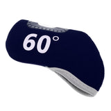 Maxbell Maxbell Golf Club Iron Putter Headcover Head Cover Protector 60 Degree Navy Blue