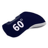 Maxbell Golf Club Iron Putter Headcover Head Cover Protector 60 Degree Navy Blue - Aladdin Shoppers