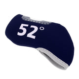 Maxbell Golf Club Iron Putter Headcover Head Cover Protector 52 Degree Navy Blue - Aladdin Shoppers