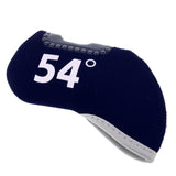 Maxbell Golf Club Iron Putter Headcover Head Cover Protector 54 Degree Navy Blue - Aladdin Shoppers