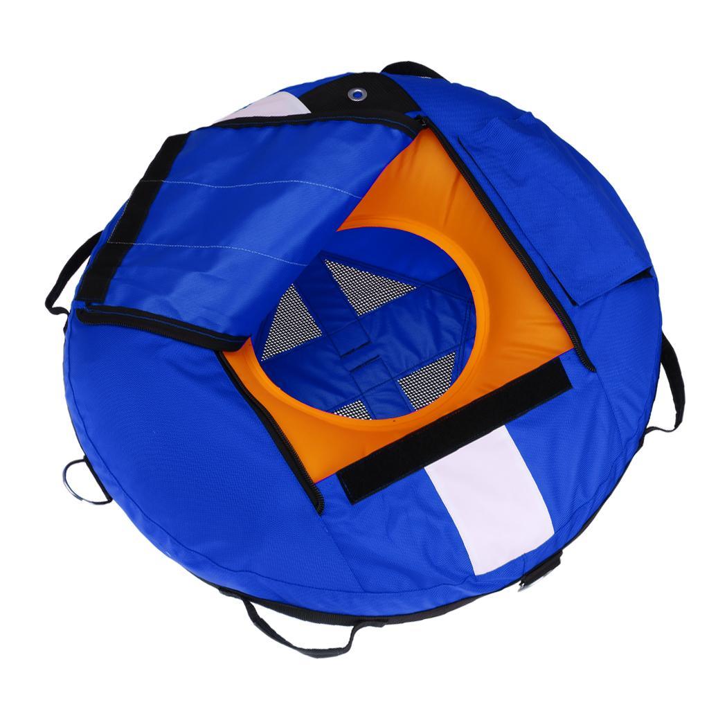 Maxbell Maxbell Freediving Buoy Inflatable Float for Diving, Spearfishing, Snorkeling Blue