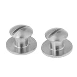 Maxbell 4 Pieces Stainless Steel Book Screw for Tech Scuba Diving Dive Backplate Pad