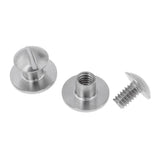 Maxbell 4 Pieces Stainless Steel Book Screw for Tech Scuba Diving Dive Backplate Pad