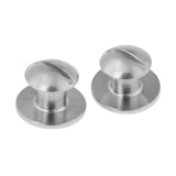 Maxbell 4 Pieces Stainless Steel Book Screw for Tech Scuba Diving Dive Backplate Pad