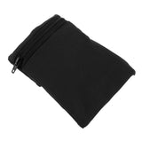 Maxbell Solid Black Men & Women Wristband Sweatband Wallet Zipper Pocket Bag for Athletic Sports, Tennis, Basketball, Running, Cycling, Gym, Working Out - Aladdin Shoppers