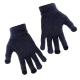 Maxbell Anti-slip MTB Cycling Gloves Touch Screen Sport Long Finger Protection Blue