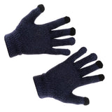 Maxbell Anti-slip MTB Cycling Gloves Touch Screen Sport Long Finger Protection Blue
