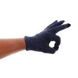 Maxbell Anti-slip MTB Cycling Gloves Touch Screen Sport Long Finger Protection Blue