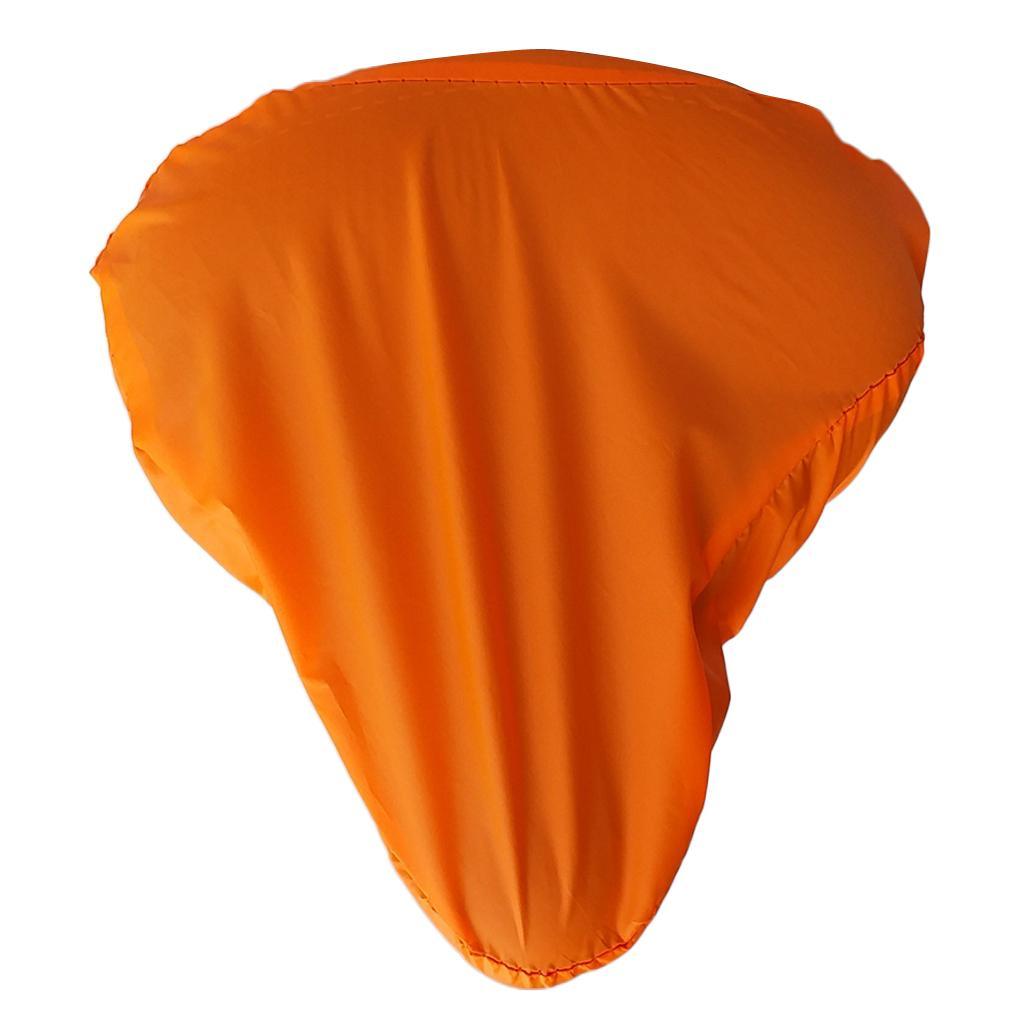 Maxbell Maxbell Waterproof Bike Seat Rain Dust Cover Bicycle Saddle Protective Cover Orange