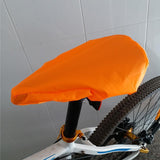 Maxbell Waterproof Bike Seat Rain Dust Cover Bicycle Saddle Protective Cover Orange - Aladdin Shoppers