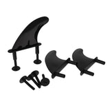 Maxbell 3Pcs Plastic Soft Top Surf Fin & 6 Fins Screws For Surfboard Softboard And SUP Stand Up Paddle Board - Aladdin Shoppers