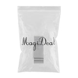 Maxbell Portable Stainless Steel Chalk Holder with Belt Clip For Snooker/Billard Pool Cue - Aladdin Shoppers