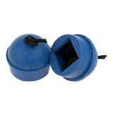 Maxbell Maxbell 2Pcs Premium Rubber Pool Table Billiard Cue Chalk Holders With String Table Accessories