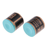 Maxbell 2 Pieces Pool Snooker Billiard Cue Tip Table Chalk Supplies Club Accessories - Aladdin Shoppers