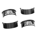 Maxbell 4 Pieces Bicycle Handlebar Shim 31.8mm to 35mm Stem for MTB Road Bike Black - Aladdin Shoppers