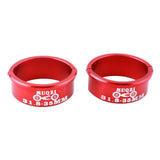 Maxbell Maxbell 4 Pieces Bicycle Handlebar Shim 31.8mm to 35mm Stem for MTB Road Bike Red