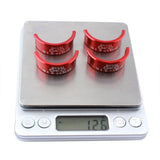 Maxbell Maxbell 4 Pieces Bicycle Handlebar Shim 31.8mm to 35mm Stem for MTB Road Bike Red