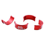 Maxbell Maxbell 4 Pieces Bicycle Handlebar Shim 31.8mm to 35mm Stem for MTB Road Bike Red