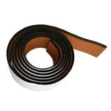 Maxbell Maxbell Non-Slip Boat Flooring Decking Edge Strip Pad (94in x 2.3in x 0.24in), 6mm Thickness EVA Foam Faux Teak Marine Mat