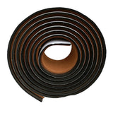 Maxbell Maxbell Non-Slip Boat Flooring Decking Edge Strip Pad (94in x 2.3in x 0.24in), 6mm Thickness EVA Foam Faux Teak Marine Mat