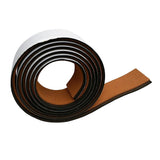 Maxbell Maxbell Non-Slip Boat Flooring Decking Edge Strip Pad (94in x 2.3in x 0.24in), 6mm Thickness EVA Foam Faux Teak Marine Mat