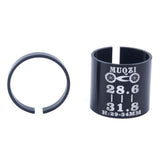 Maxbell 2pcs Bicycle Bike Stem Fork Shim Fork Steerer Tube Adapter 31.8mm to 28.6mm