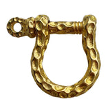 Maxbell Brass Horseshoe Buckle Screw D Rings U Shape Shackle For Diving Canoeing - Aladdin Shoppers