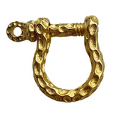 Maxbell Brass Horseshoe Buckle Screw D Rings U Shape Shackle For Diving Canoeing - Aladdin Shoppers