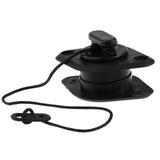 Maxbell PVC Black Scupper Plug Boat Accessories Drain Valve Cap For Kayak Inflatable Dinghy - Aladdin Shoppers