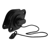 Maxbell PVC Black Scupper Plug Boat Accessories Drain Valve Cap For Kayak Inflatable Dinghy - Aladdin Shoppers