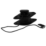 Maxbell PVC Black Scupper Plug Boat Accessories Drain Valve Cap For Kayak Inflatable Dinghy - Aladdin Shoppers
